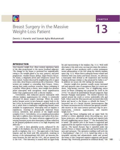 Aesthetic Surgery After Massive Weight Loss book cover